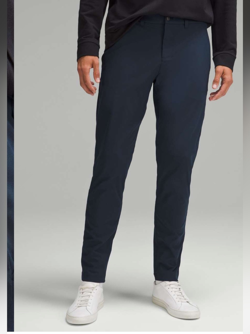 LULULEMON ABC Slim-Fit Trouser *Warpstreme men’s sz 38 Navy